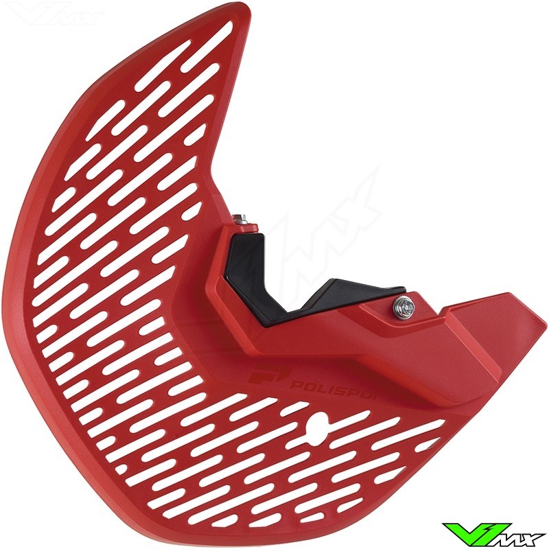Polisport Brake Disc and Bottom Fork Protector Red - Honda CRF250R CRF250RX CRF450R CRF450RX