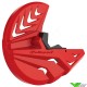 Polisport Brake Disc and Bottom Fork Protector Red - GasGas