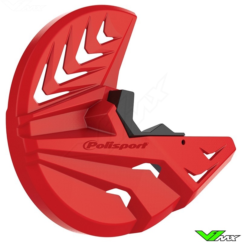 Polisport Brake Disc and Bottom Fork Protector Red - GasGas