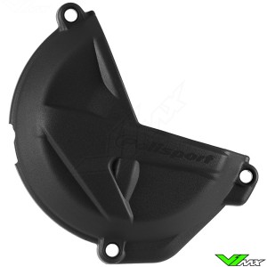 Polisport Koppelingsdeksel Bescherming Zwart - GasGas EC250 EC300 EX300 MC250
