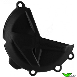 Polisport Koppelingsdeksel Bescherming Zwart - GasGas EX250F EX350F MC250F MC350F