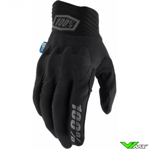 100% Cognito Crosshandschoenen met Smartshock Bescherming - Zwart