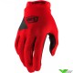 100% Ridecamp Kinder Crosshandschoenen - Rood