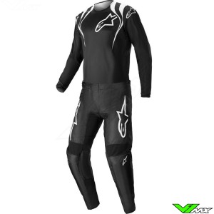 Alpinestars Fluid Narin 2023 Motocross Gear Combo - Black (34/L)