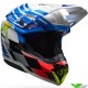 Bell Moto-10 Pro-Circuit Crosshelm - Blauw / Wit