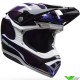 Bell Moto-10 Slayco Crosshelm - Paars / Zwart / Wit