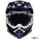 Bell Moto-10 Slayco Crosshelm - Paars / Zwart / Wit