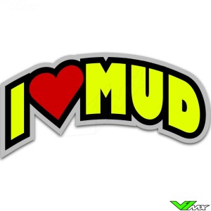 I Love mud - butt patch