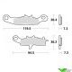 Brake pads Front Braking - Kawasaki KX80 KX85 KX100 Suzuki RM85 RM100