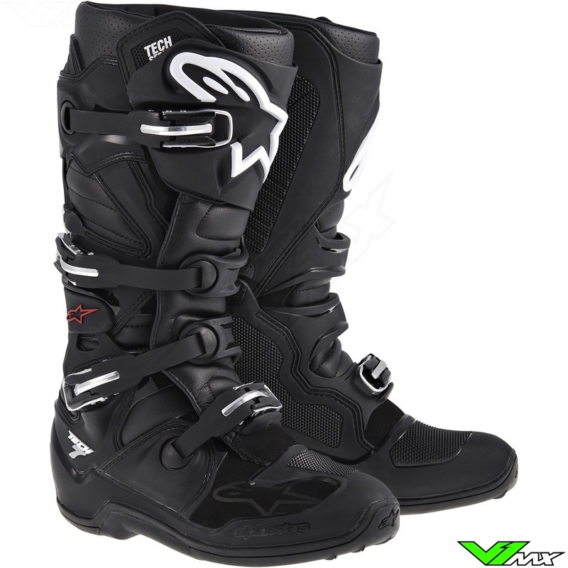 Alpinestars Tech 7 Motocross Boots Black