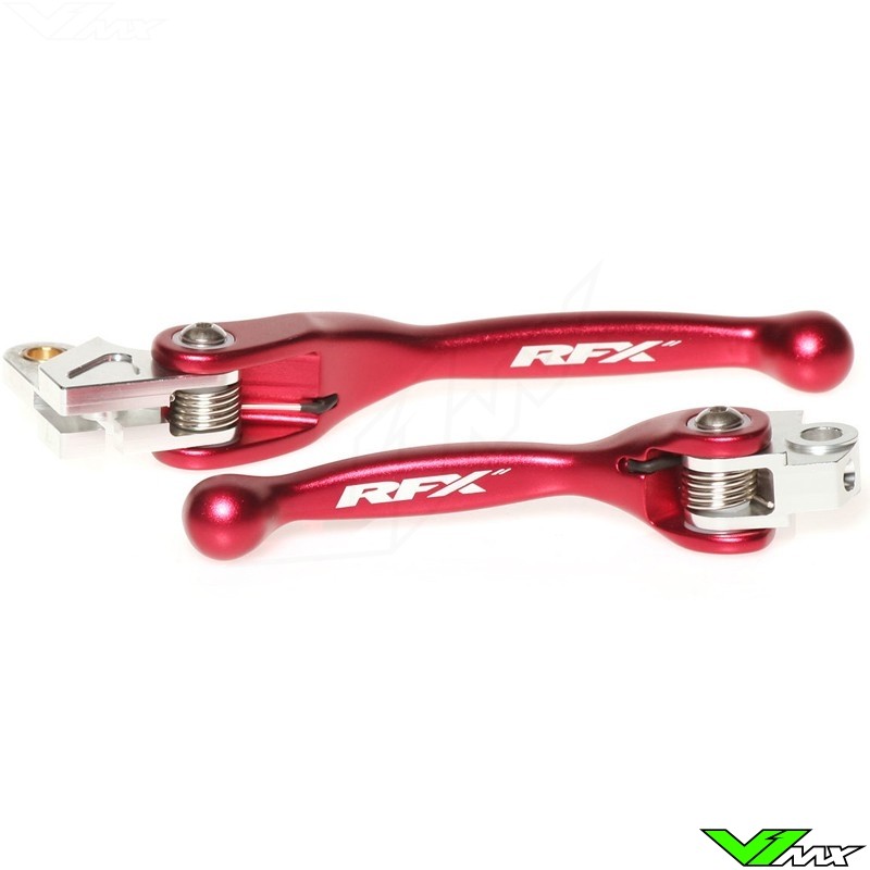 L01,R06, Red SUCAN Brake Clutch Levers For Honda CR80R CR85R CRF125F CR150R CR125R CR250R CRF450R 