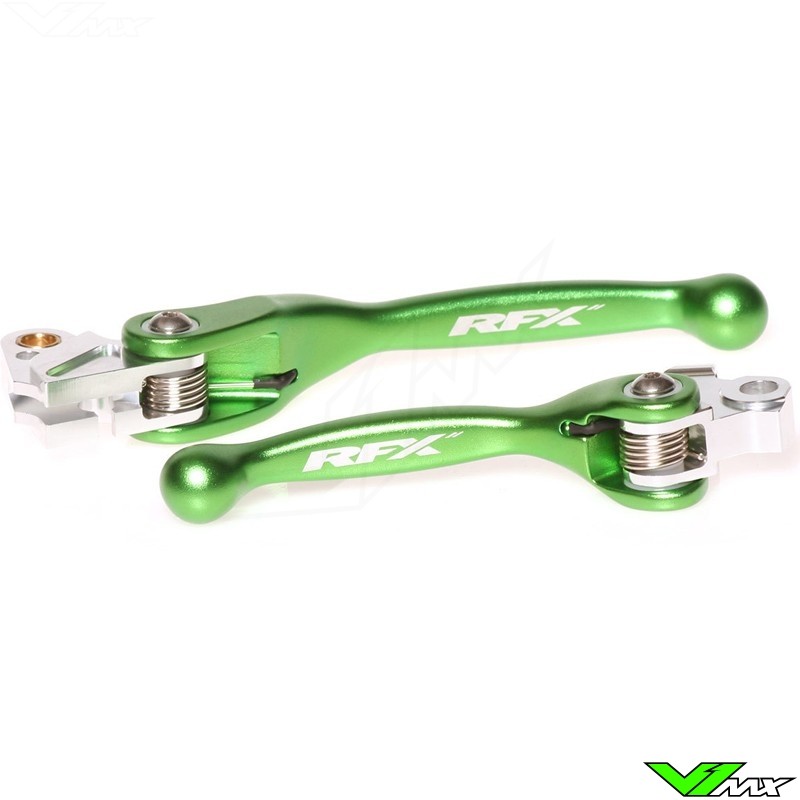 RFX Flexible clutch and brake lever set - Kawasaki KXF250 KXF450 Yamaha YZ125 YZ250 YZF250 YZF450