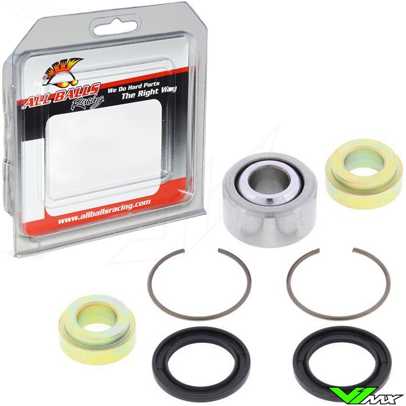 All Balls Lower / Upper Shock Bearing Kit - Suzuki RM125 RM250 DR650SE