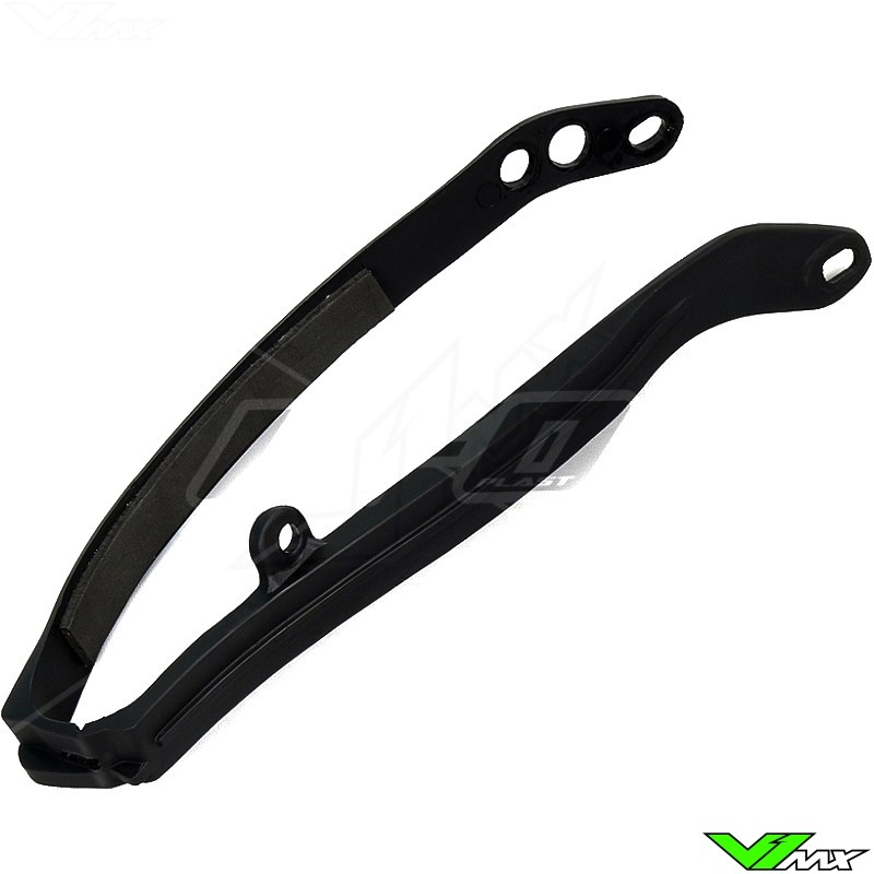 Chain slider swingarm UFO black - Yamaha WR250F WR450F YZ125 YZ250 YZF250 YZF450