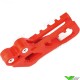 Chain guide block UFO red - Honda CR125 CR250 CR500 CRF250R CRF250X CRF450R