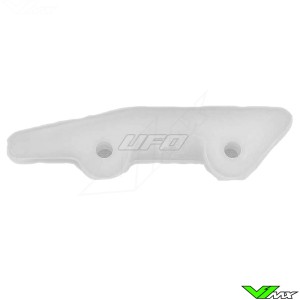 Chain guide block UFO white - Yamaha YZ125 YZ250