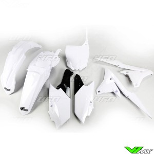 Plastic kit UFO white - Yamaha YZF250 YZF450