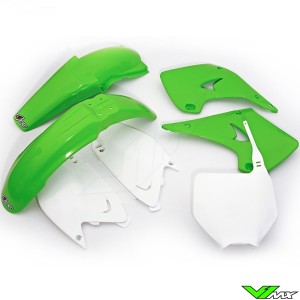 Plastic kit UFO OEM - Kawasaki KX125 KX250