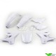 Plastic kit UFO white - Yamaha YZ125 YZ250