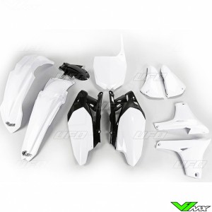 Plastic kit UFO white - Yamaha YZF450