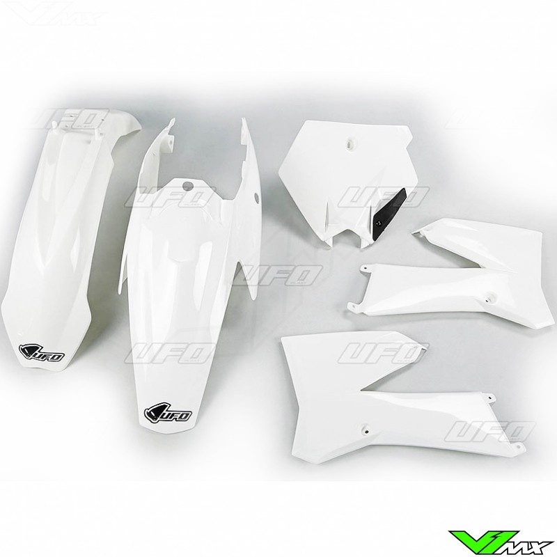 Plastic kit UFO white - KTM 85SX