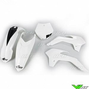 Plastic kit UFO white - KTM 85SX