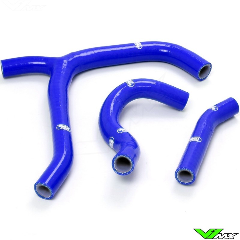 Radiatorhoses (Y) Samco sport blue - Honda CRF250R