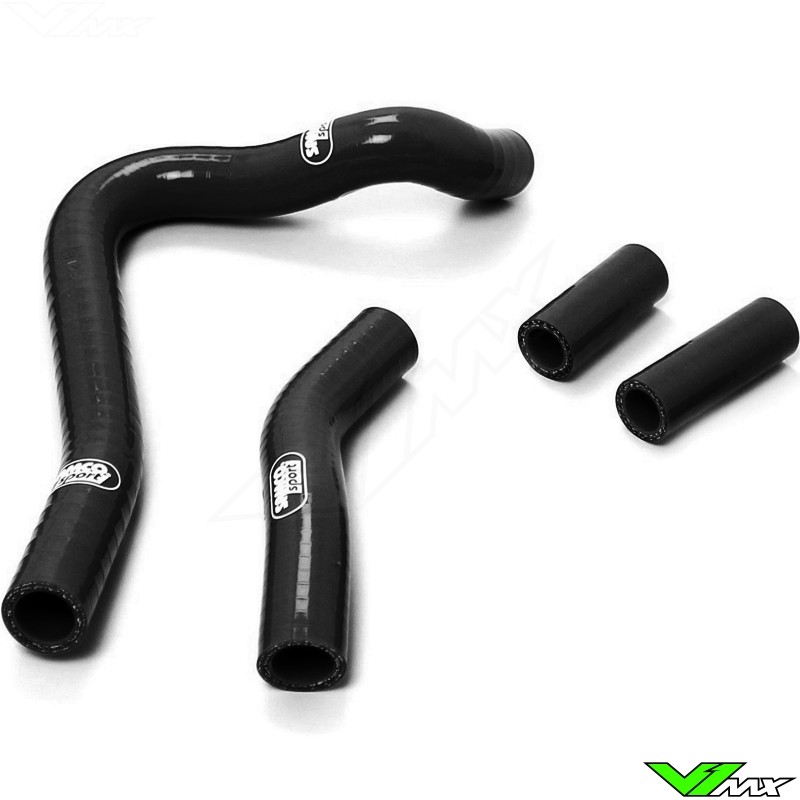 Radiatorhoses Samco sport black - Honda CR250