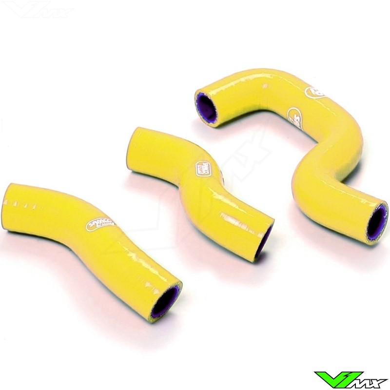 Radiatorhoses Samco sport yellow - KTM 450SX-F Husqvarna FC450