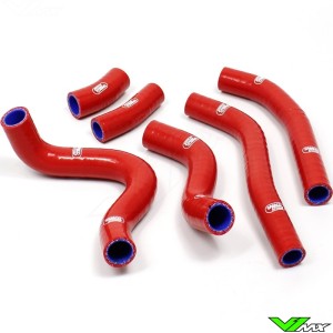 Radiateurslangen Samco sport Rood - Honda CRF450R