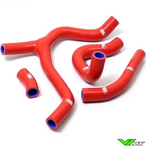 Radiatorhoses (Y) Samco sport red - Honda CRF450R