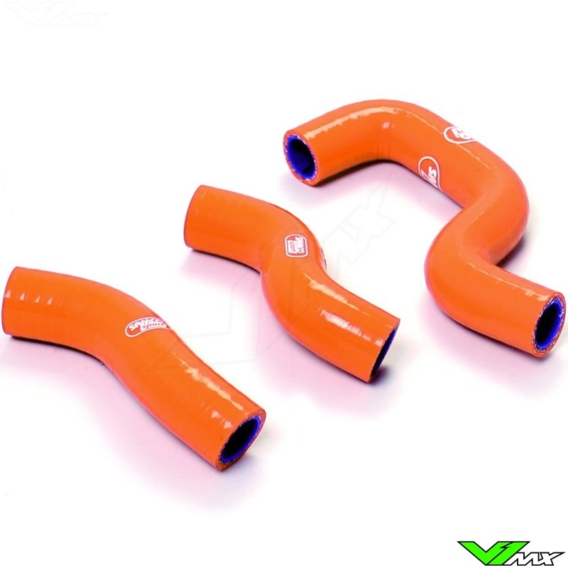 Radiatorhoses Samco sport orange - KTM 450SX-F Husqvarna FC450