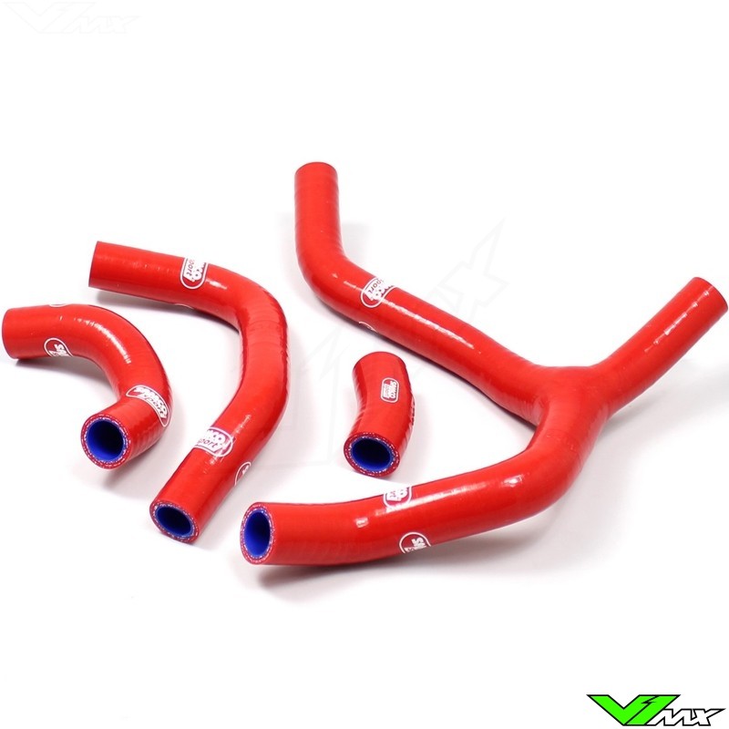 Radiatorhoses (Y) Samco sport red - Honda CRF450R