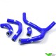 Radiateurslangen (Y) Samco sport Blauw - Honda CRF450R