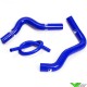 Radiatorhoses Samco sport blue - Suzuki RM85