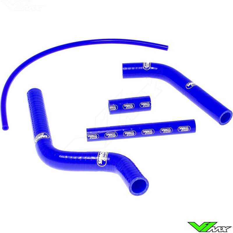 Radiatorhoses Samco sport blue - Yamaha YZ125