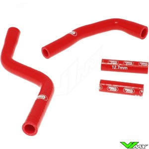 Radiatorhoses Samco sport red - Yamaha YZ125