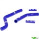 Radiatorhoses Samco sport blue - Kawasaki KX125