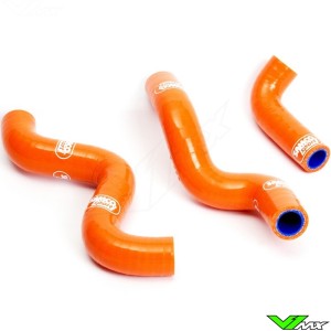 Radiatorhoses Samco sport orange - KTM 50SXProJunior 50SXProSenior