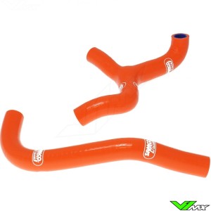 Radiatorhoses Samco sport orange - KTM 65SX