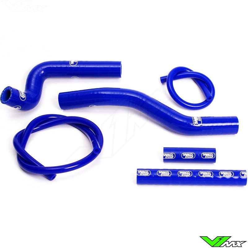 Radiatorhoses Samco sport blue - Suzuki RM125