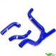 Radiatorhoses (Y) Samco sport blue - Suzuki RMZ250