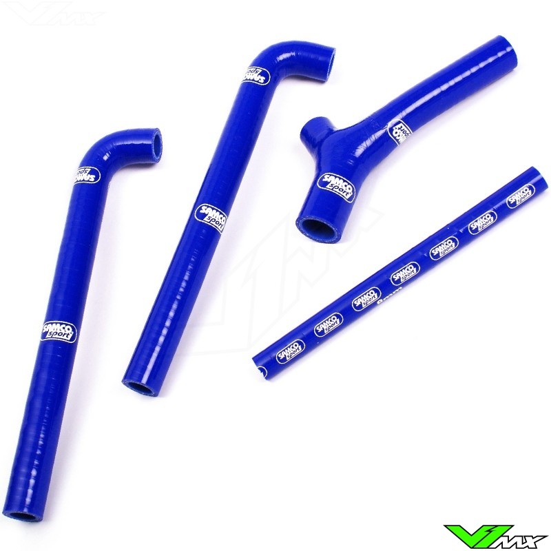 Radiatorhoses (Y) Samco sport blue - TM MX250Fi MX450Fi