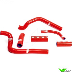 Radiatorhoses Samco sport red - Honda CR500