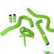 Radiatorhoses Samco sport green - Kawasaki KX250