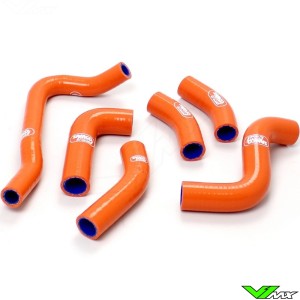 Radiatorhoses Samco sport orange - KTM 400SX