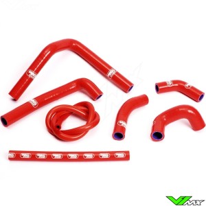 Radiatorhoses Samco sport red - Honda CR250