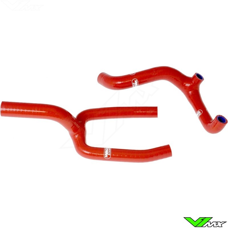 Radiatorhoses (Y) Samco sport red - Husqvarna CR125 WR125