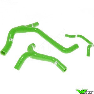 Radiatorhoses (Y) Samco sport green - Kawasaki KXF450