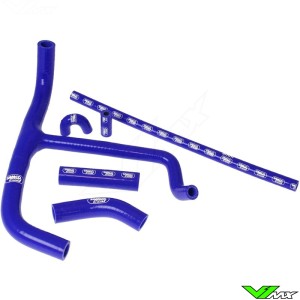 Radiatorhoses (Y) Samco sport blue - Husaberg FE450 FE550 FE650 FX650